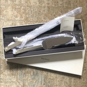 Vera Wang by Wedgewood cake  knife & server